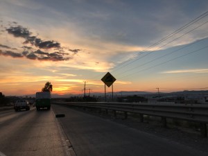 June sunset Querétaro